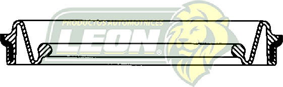 CUBREPOLVO P/PISTON CALIPER  ØE: 3.156”, ØI: 2.400”, TIPO: