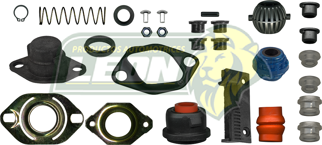 REPUESTO PALANCA VEL. Y VARILLAJE VW GOLF, JETTA, A2, A3, DERBY REPUESTO SUP. COMPLETO (28 pzas.)