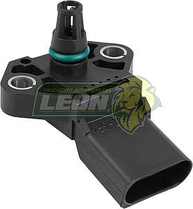 SENSOR PRESION (MAP) VW JETTA A4 99-15 1.8T, 1.9TDI, GOLF A4  99-07 1.8T, BEETLE 98-11 1.8T, TIGUAN 08-17 1.4TSI, TOUAREG 11-18, SEAT IBIZA 09-17 1.6L, AUDI A3 04-12 1.8T 4T.