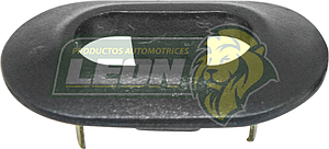 ARANDELA ó ARILLO PARA BOTON DE PUERTA NISSAN TSURU I, II “OVALADA” GRIS	