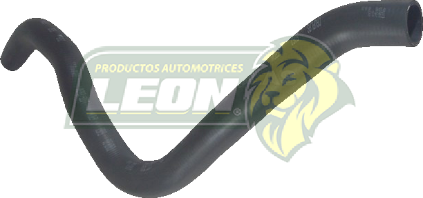 MANGUERA (5212144) RAD. INF. CHRYSLER SEBRING V6 3.0L 01-05, DODGE STRATUS 2.4L, 3.0L  01-05, MITSUBISHI ECLIPSE 2.4L, 3.0L  00-05, GALANT 2.4L, 3.0L  99-03 (62497, 72068, 22628, 254153F100, MR312254, MR355523) ALTO: 25 cm, LARGO: 58 cm, ØI: 132 mm
