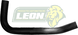 MANGUERA (5211154) RAD. FORD FIESTA L4 1.6L 01-02 ALTO: 15 cm, LARGO: 40 cm, ØA:  130 mm, ØB: 230 mm