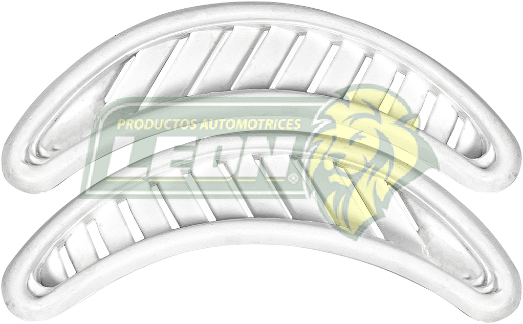 REJILLA MEDIA LUNA COSTADO  VW SEDAN JGO. (L Y R) BLANCA