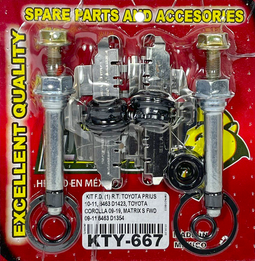 KIT F.D. (1) R.T. TOYOTA PRIUS 10-11, 8463 D1423, TOYOTA COROLLA 09-19, MATRIX S FWD 09-11 8463 D1354 KC667