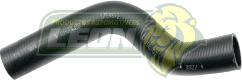 MANGUERA (5214141) RAD. SUP. NISSAN SENTRA B14 L4 2.0L 96-99 (2030) ALTO: 10 cm, LARGO: 29 cm, ØI: 32 mm