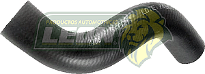MANGUERA (5214160) RAD. SUP. INFINITI G20 L4 2.0L 00-02, MAZDA B2200 2.2L 90-93, NISSAN 200SX 2.0L 95-98, NX 2.0L 1992, SENTRA B15 2.0L 00-02 (61607, 22534, 215012J201, 215016M200, FE6515186) ALTO: 10 cm, LARGO: 24 cm, ØI: 32 mm