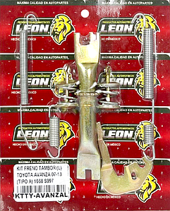 KIT FRENO TAMBOR (L) TOYOTA AVANZA 07-13 (TIPO A) 1668 S997