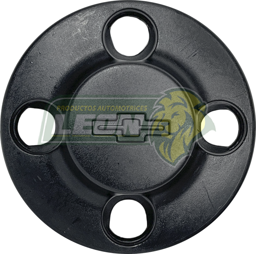 COPA o TAPON RIN G.M. AVEO 08-11, CHEVY TODOS C1, C2, C3, PICK-UP 94-12 3 Y 5 PUERTAS (NEGRO)