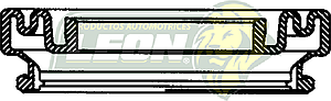 CUBREPOLVO P/PISTON CALIPER  ØE: ”, ØI: ”, TIPO: