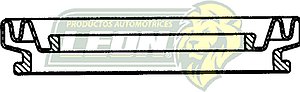 CUBREPOLVO P/PISTON CALIPER  ØE: 2.270”, ØI: 1.400”, TIPO: