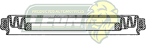 CUBREPOLVO P/PISTON CALIPER  ØE: 2.660”, ØI: 1.540”, TIPO: