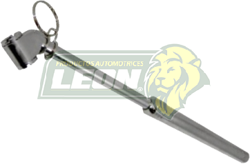 CALIBRADOR o MEDIDOR DE PRESION DE AIRE DOBLE CABEZA CUERPO METALICO CROMADO 10-160 PSI (17-545, GM57F03) SPARELLI