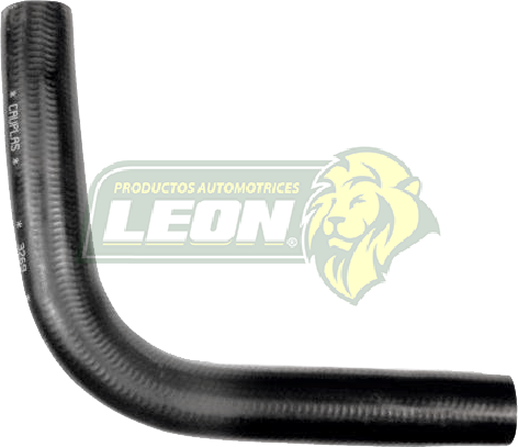 MANGUERA RAD. INF. TUBO A RADIADOR TOYOTA MR2 L4 2.0L 91-95, MR2 2.2L 91-95, PK-UP 2.2L 81-83,  PK-UP 2.4L 84-87, TERCEL 1.5L 80-86, VW BEETLE 1.8L 99-00 (1827134010, 1857136010) ALTO: 23 cm, LARGO: 26 cm, ØI: 34 mm