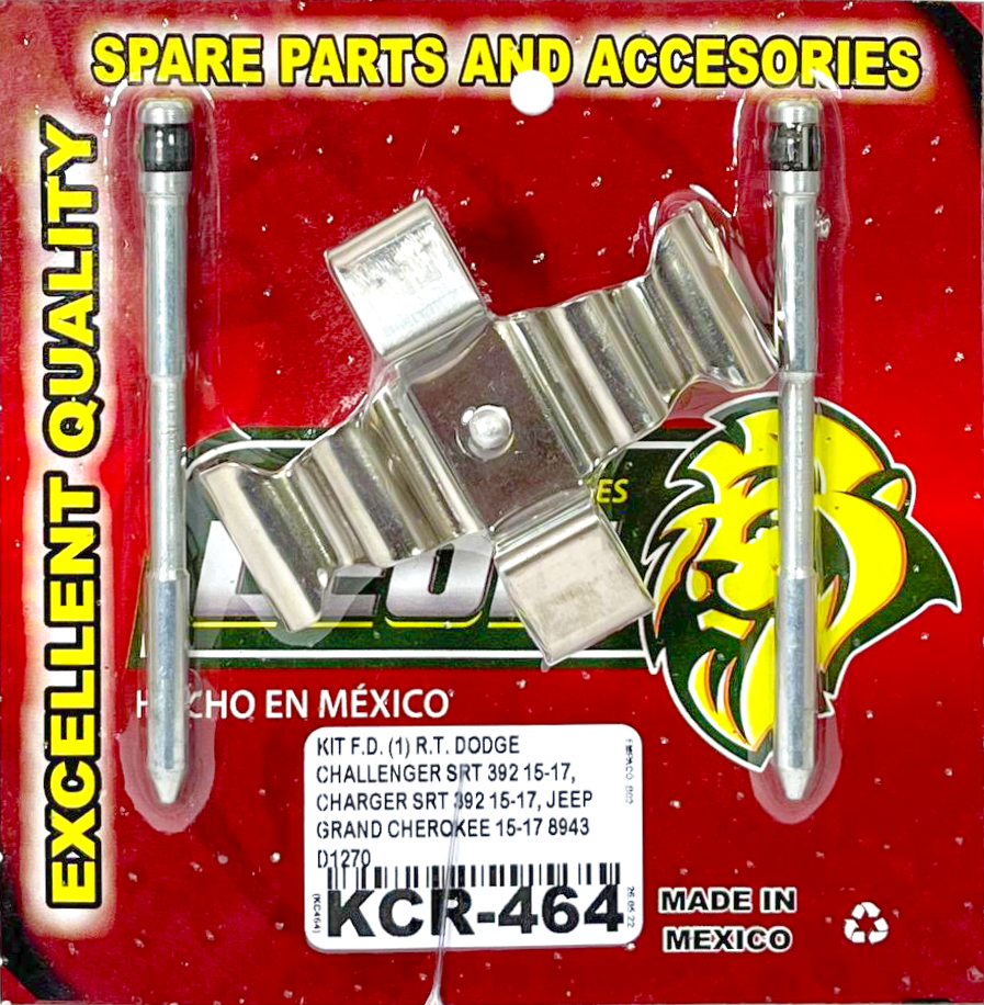 KIT F.D. (1) R.T. DODGE CHALLENGER SRT 392 15-17, CHARGER SRT 392 15-17, JEEP GRAND CHEROKEE 15-17 8943 D1270 KC464