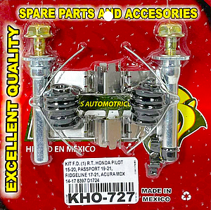 KIT F.D. (1) R.T. HONDA PILOT 15-20, PASSPORT 19-21, RIDGELINE 17-21, ACURA MDX 14-17 8397 D1724 KC727