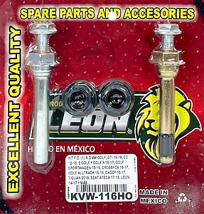 KIT F.D. (1) R.D VW GOLF, GTI 15-18, CC 12-16, E GOLF Y GOLF R 15-17, GOLF SPORTWAGEN 15-16, CROSSFOX 16-17, GOLF ALLTRACK 15-16, CADDY 16-17, TIGUAN 2018, SEAT ATECA 17-18, LEON 14-17, AUDI A3 14-20, A3 QUATTRO 15-18, Q2 2018, TT QUATTRO 16-20, S3 15-16 8849 D1633 8989 D1760 KC116