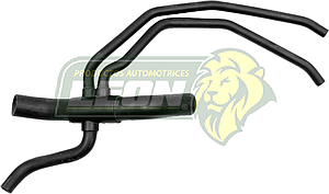 MANGUERA (521184) RAD. INF. G.M. SUBURBAN 1500 V8 6.0L 06-10, FORD E-350 SUPER DUTY 5.4L 2003, E-450 SUPER DUTY 5.4L 03-04, EXPEDITION 5.4L 97-02, F-150 4.6L 2004, 5.4L 97-04, F-250 4.6L 2004, 5.4L 97-01, F-350 5.4L 99-03, LINCOLN NAVIGATOR 5.4L 99-02 (62288, 71963, 22297, F75Z8286JD, F75Z8286MA, XL3Z8286CA) ALTO: 45 cm, LARGO: 67 cm, ØI: 22 mm, ØE: 42 mm