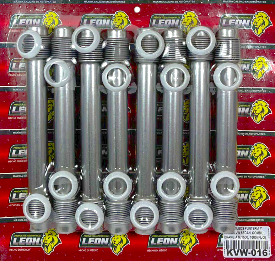 KIT DE TUBOS PUNTERIA Y GOMAS VW SEDAN, COMBI, BRASILIA M.1500, 1600 (FIJO)