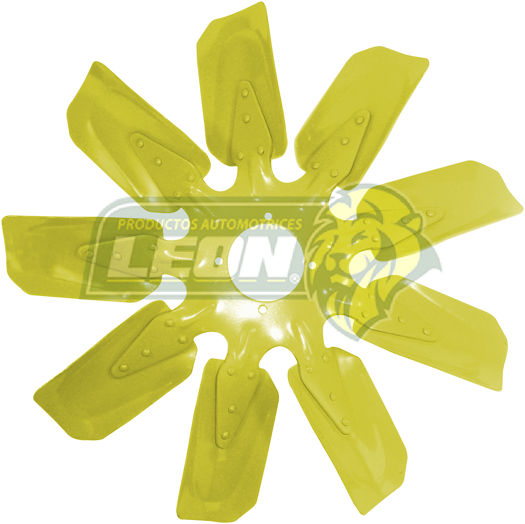 VENTILADOR ALUMINIO FORD RANGER, AEROSTAR 9 ASPAS ANCHA 83-92