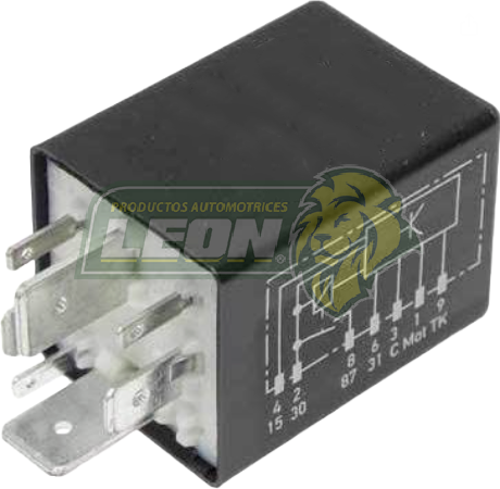 RELAY BOMBA GASOLINA VW JETTA A4 99-15 2.0L, 1.8T, GOLF A4 99-07 2.0L, 1.8T, AUDI A3 96-03 1.8T, BEETLE 98-11 2.0L, PASSAT B5 98-04 1.8T, 2.0L, SEAT LEON 01-06 1.8L, 1.8T, TOLEDO 01-05 1.8L, 1.8T 7T.