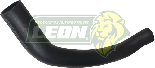 MANGUERA (521115) RAD. INF. FORD THUNDERBIRD V6 3.8L 96-97 (61181, 71683, CH131182, 20603, E59D8286AA, F4SE8B274EC, F4SE8B274ED) ALTO: 16 cm, LARGO: 45 cm, ØI: 38 mm, ØE: 45 mm