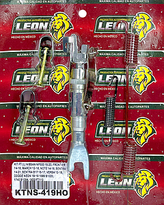 KIT FRENO TAMBOR L ó R NISSAN NP300 15-20, FRONTIER 14-16, MARCH 12-21, NOTE 14-16, SENTRA 14-21, SENTRA B17 16-17, VERSA 12-21, DODGE NEON 18-19 1689 S1020, 1740 S1094, 1X33 FT113 KT419
