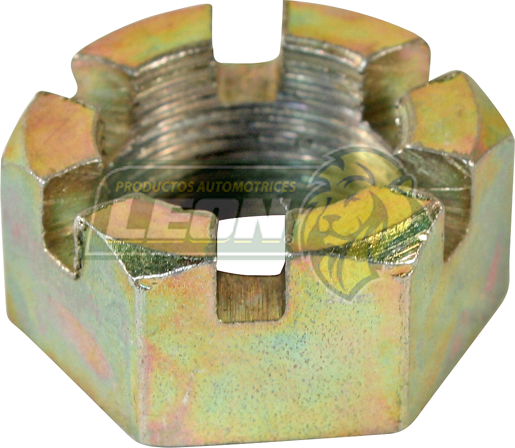 TUERCA MANGO G.M. C-30 RODADO SENCILLO Y DOBLE CASTILLO 27/32-20H. LL.1” 1/4