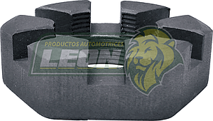 TUERCA CASTILLO FORD NAVISTAR, DINA 500, 531 90-93 1” 1/2-18H LL.2” 1/4 ALT. 3/4 (TC-48A)