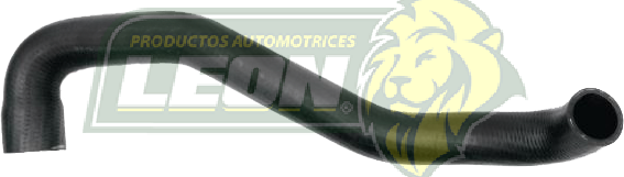 MANGUERA RAD. INF. KA24DE NISSAN D21 L4 2.4L 05-08 (CH180202, 21503F4006 , 21503F4007) ALTO: 12 cm, LARGO: 45 cm, ØI: 32 mm, ØE: 38 mm