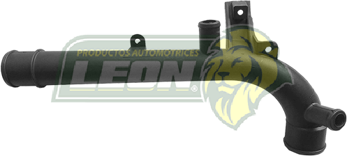 TUBO CALEFACCION G.M. CORSA L4 1.8L 03-05 TORNADO 1.8L 04-05 (KGTE8719, 9128719) ALTO: 23 cm, LARGO: 35 cm