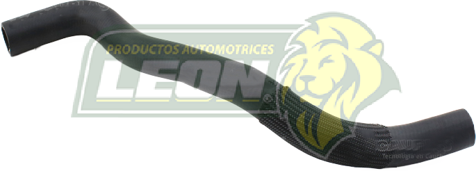 MANGUERA (5214119) RAD. INF. C/FORRO NISSAN SENTRA B15 L4 1.8L 00-06 (62415, 72069, 22537, 215036M100 , 215036Z500) ALTO: 30 cm, LARGO: 46 cm, ØI: 25 mm