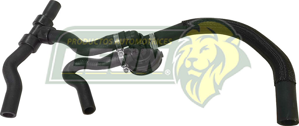 MANGUERA CALEFACCION KIT C/VALVULA G.M. CHEVY L4 1.6L 97-08 (90566947, 95517483, 1550574, 90457649, 93275536, 90530400, 90530401, 93275535, 94671518) ALTO: 25 cm, LARGO: 48 cm