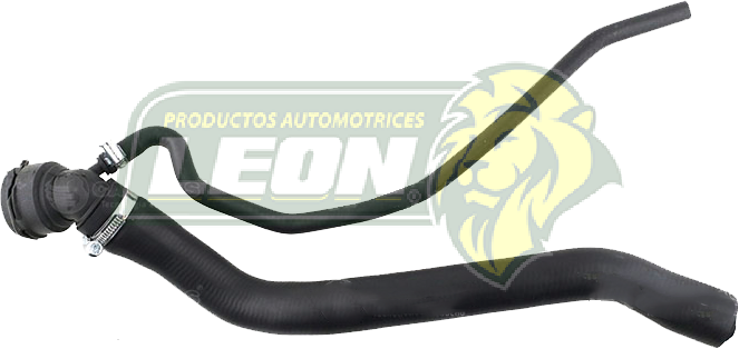 MANGUERA RAD. SUP. T/M C/CONECTOR VW BORA L5 2.5L 06-10, GOLF A6 2.5L 10-15, JETTA A6 2.5L 11-18 (67194, 73058, 24605, KMA3080, 1K0122101FD) ALTO: 13 cm, LARGO: 45 cm, ØI: 7 mm, ØE: 30 mm
