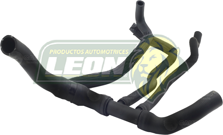 MANGUERA RAD. INF. T/A NISSAN PLATINA L4 1.6L 01-09, RENAULT CLIO 1.6L 02-10 (8200428290) ALTO: 50 cm, LARGO: 70 cm, ØI: 30 mm, ØI: 15 mm