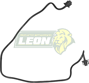 MANGUERA REFRIGERACION DEPOSITO RADIADOR PEUGEOT PARTNER L4 1.6L 10-18 (1323Z9) ALTO: 25 cm, LARGO: 30 cm, ØI: 5 mm