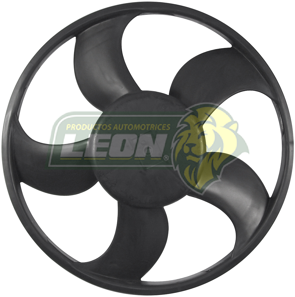 VENTILADOR PLASTICO HYUNDAI ATOS 01-05 HO739 5 ASPAS ØI: 7.5 mm, ØE: 32.5 cm