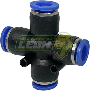 CONECTOR o CONEXIÓN RAPIDA P/MANGUERA TUBING o POLIFLO NAILON EN X 3/8