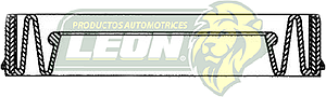 CUBREPOLVO P/PISTON CALIPER ØE: 2.370”, ØI: 1.500”, TIPO: DURO