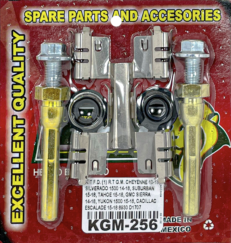 KIT F.D. (1) R.T G.M. CHEYENNE 10-18, SILVERADO 1500 14-18, SUBURBAN 15-18, TAHOE 15-18, GMC SIERRA 14-18, YUKON 1500 15-18, CADILLAC ESCALADE 15-18 8930 D1707 KC256