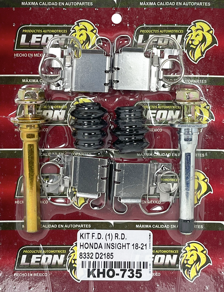 KIT F.D. (1) R.D. HONDA INSIGHT 18-21 8332 D2185 KC735