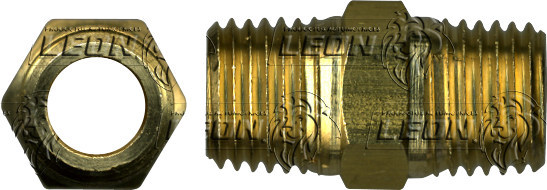 CONEXION ROSCA DE TUBO NIPLE HEXAGONAL (122B) R. DE TUBO: 1/8x45mm