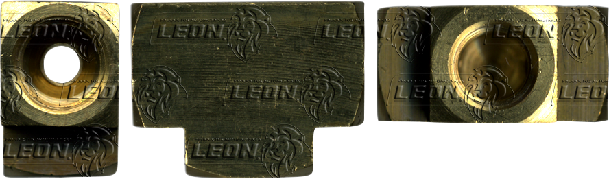 CONEXION ABOC. INVERTIDO 45° TE HEMBRA CENTRAL ØE DE TUBO: 5/16 R. DE TUBO: 1/8