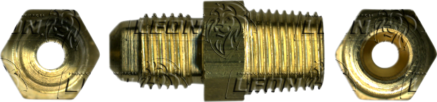 CONEXION ABOC. 45° SAE CONECTOR MACHO (48F) ØE DE TUBO: 5/16 R. DE TUBO: 3/8