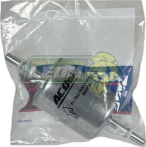 FILTRO GASOLINA G.M. ASTRA, CHEVY JOY, SWING, CORSA, MERIVA, TORNADO, ZAFIRA, FIAT PALIO ADVENTURE (FG-618, FGI-0012, FGLN-012, FI-HG12) T/O.