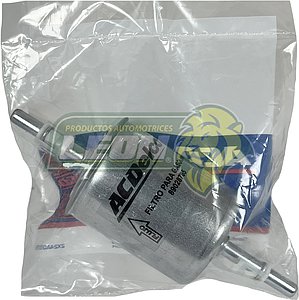 FILTRO GASOLINA G.M. ASTRA, CHEVY JOY, SWING, CORSA, MERIVA, TORNADO, ZAFIRA, FIAT PALIO ADVENTURE (FG-618, FGI-0012, FGLN-012, FI-HG12) T/O.