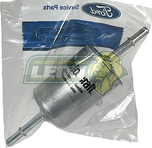 FILTRO GASOLINA FORD FIESTA 03-10, KA 01-08, IKON 02-15, FIVE HUNDRED 05-07, FOCUS 00-08, WINDSTAR 99-03, FREESTAR 04-06, FREESTYLE 05-07, LOBO 97-08, MUSTANG 98-05, RANGER 98-99, CROWN VITORIA 98-12, THUNDERBIRD 02-03, ECONOLINE 98-12, E150 03-14, E150 CLUB WAGON 00-05, E250 03-14, E250 SUPER DUTY 04-05, E350 99-08, E350 CLUB WAGON 02-05, E350 SUPER DUTY 01-13, E450 SUPER DUTY 00-12, E550 2003, JAGUAR S-TYPE 00-08, XF 2009, XJ 2017, XJR 2009, XJR 2009, LINCOLN BLACKWOOD 02-03, LS 00-04, MARK LT 2006, MXZ 13-16, NAVIGATOR 98-07, TOWN CAR 98-11, MAZDA B2500, B3000, B4000 98-99, GRAND MARQUIS 98-11, MARAUDER 03-04, MILAN 07-08, MONTEGO 05-07, MONTEREY 04-05, MOUNTAINEER 00-01 (FGI-0133, FGLN-133, FI-HG133, GG-986) T/O. 5/16 AMBOS LADOS