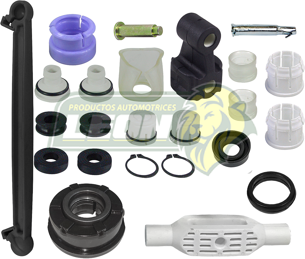 REPUESTO PALANCA Y MAROMA VEL. G.M. CHEVY 1.4, 1.6L TODOS “COMBO SUPER COMPLETO C/HUESO PLASTICO” T/O (28 pzas.)