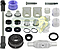 REPUESTO PALANCA Y MAROMA VEL. G.M. AVEO 1.6L 09-18, TORNADO 1.6L 06-11, OPTRA 1.6L 04-14, CORSA 1.8L 06-08 PONTIAC G3 “COMBO SUPER COMPLETO C/HUESO DE METAL” T/O (94580711) (29 pzas.)
