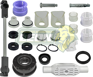 REPUESTO PALANCA Y MAROMA VEL. G.M. AVEO 1.6L 09-18, TORNADO 1.6L 06-11, OPTRA 1.6L 04-14, CORSA 1.8L 06-08 PONTIAC G3 “COMBO SUPER COMPLETO C/HUESO DE METAL” T/O (94580711) (29 pzas.)