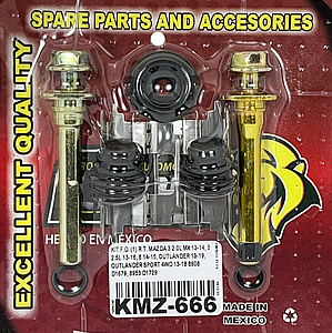 KIT F.D. (1) R.T. MAZDA 3 2.0L MX 13-14, 3 2.5L 13-16, 6 14-15, MITSUBISHI OUTLANDER 13-19, OUTLANDER SPORT 4WD 13-18 8908 D1679, 8953 D1729 KC666